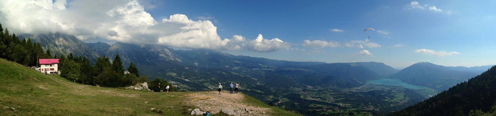 Panoramica del Rifugio Dolada