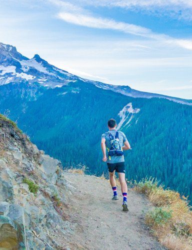 Trail running in montagna in Alpago